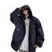 Pile Sleeve Down For Men Winter Thickened Warm Loose Men's Coat 2024 New Cotton Padded Jacket Trendy Brand_viptrois.com