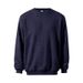 Men's Casual Checkered Texture Sweatshirt – Lightweight Long Sleeve Crewneck Pullover For Spring & Autumn (Black/Navy/Khaki, S-XXXL)_viptrois.com