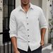 Men's Clothing New Fashion Simple European And American Men's Shirts Casual Versatile Casual Fashion_viptrois.com