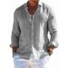 Men's Clothing Printed Beach Short Sleeve Shirt_viptrois.com