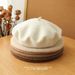 Wool Beret Hat For Women - Autumn Winter Retro Painter Style, Solid Color Versatile Fashion Beret_viptrois.com