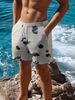 Premium Products Fashionable Men's Fitness Running Sports Basketball Shorts With Fun Printed Loose And Versatile Beach Casual Pants_viptrois.com