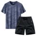 Men's Clothing Camouflage Casual Sports Suit Men's Summer Thin Quick Drying Clothes Gym Loose T Shirt Running Short Sleeved Shorts Training_viptrois.com