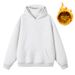 Couple Pure Cotton Sweater Heavy Silver Fox Fleece Hooded Sweater Men's And Women's Fleece Thickened Bottoming Shirt_viptrois.com