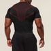 Quick-Dry Men’s Workout T-Shirt Stretchy Gym Tee With Breathable Milk Silk Fabric & All-Over Print For Running, Lifting & Training_viptrois.com