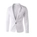 CT 2025 Summer New Slim Fit Solid Color Single-Breasted Suit Youth Men's Casual Blazer_viptrois.com