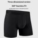 Pulse European And American Cross-Border Men's Sports Underwear Pure Cotton Large Size Extended Anti-Chafing Side Opening_viptrois.com