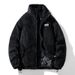 2025 New Autumn Winter Stand Collar Corduroy Jacket For Men Couples Thickened Windproof Cotton Coat American Style_viptrois.com