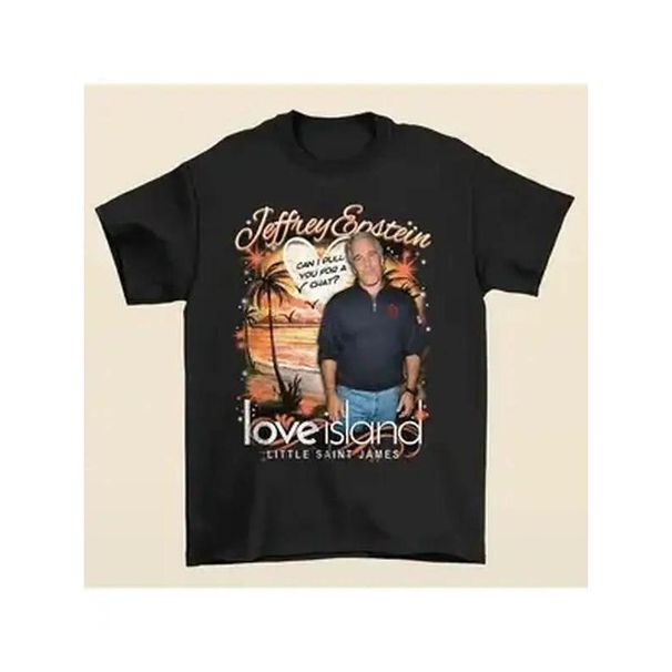 Camiseta Little Saint James De Epstein Love Island Con Diseño Audaz Controvertido Para Fanáticos Del Humor Oscuro Y_viptrois.com