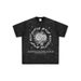 Floral Digital Print American Style Versatile Short Sleeve T-Shirt Vintage Loose Trendy Unisex Top_viptrois.com