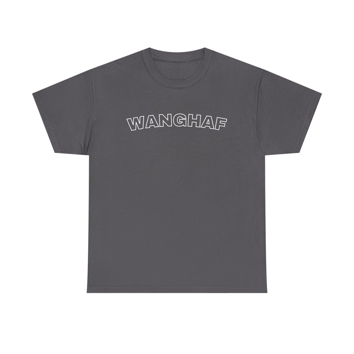 Camiseta Unisex De Algodón Grueso WANGHAF_viptrois.com