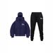 2025 Cross Border New Double Hood Zipper Hoodies DIY Men And Women Autumn And Winter Couple Zipper Hoodies Sweatpants Set_viptrois.com