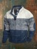 Pure Cross-Border Foreign Trade M's Sweatshirt Shirt 3D Digital Print Christmas Series 4-Button Hley Collar Long Sleeve_viptrois.com