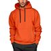 Men’s Statement Hoodie – Avant-Garde Ribbon-Trimmed Pullover With V-Neck & Drop-Shoulder Silhouette (S-XXXL, 10 Bold Colors)_viptrois.com