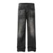 American Style Tie-Dye Jeans For Men, Slim Fit, Slimming, Simple Casual Pants, Street Style, Cool And Unique, Slightly_viptrois.com