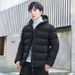 Men's Clothing Clothing Down Cotton-padded Jacket For Men Hooded Trendy Thickened Cold-proof Cotton-padded Jacket For Men_viptrois.com