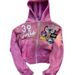 European And American Autumn New Fashion Loose Cardigan Personality Style High Street Hooded Zipper Sweatshirt Jacket_viptrois.com