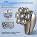 7D Electric Shaver 7 Head Razor Bald Beard Hair Skull Trimmer Beard Remover Men_viptrois.com