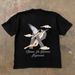 2525 New American High Street Style Short Sleeve Pure Cotton Loose T-Shirt Men's Summer Crew Neck Tee_viptrois.com