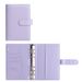 A6 Loose Leaf Macaron Notebook Pu Detachable Refill Cash Deposit Budget Savings Handbook_viptrois.com