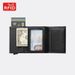 Passport Covers & Wallets RFID Men's Card Holder Card Holder Zipper Simple Brake Aluminum Alloy Pop Up Carbon Fiber Wallet Anti Theft Brush_viptrois.com