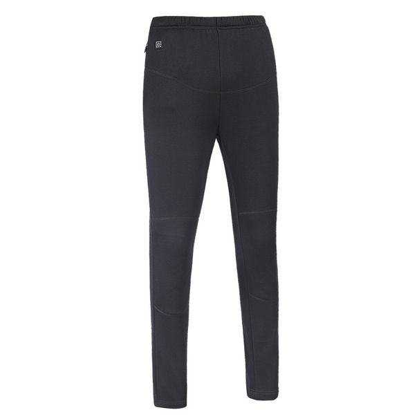 Men's Clothing smart heating trousers winter middle-aged and elderly warm pants USB charging heating ski pants_viptrois.com