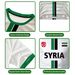 New Syria Football Jersey Men's Sports T-shirts Syrian Flag Street Oversized Tops Unisex Casual Graphic T-shirts Mens Gifts_viptrois.com
