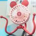 Baby Stroller Fan With Clip; Octopus Shapoed Funny Fan With Flexible Tripod Wrapped; USB Rechargeable Fan_viptrois.com