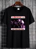 Rare Vintage The Dictators Live Band T Shirt Men Large Punk Rock Grunge Black Stylish Homme Graphic Soft Fashion Unisex Summer Slightly Versatile_viptrois.com