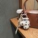 Bag Charms Lambswool Love Pendant Plush Bow Lanyard Climbing Bracelet Keychain Bag Pendant_viptrois.com