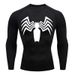Men's tight sports training long short sleeve T-shirt_viptrois.com