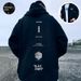 Loom Streetwear Plus Size Men's Clothing Oversized European And American Hip Hop Hooded Zipper Cardigan Sweatshirt Jacket_viptrois.com