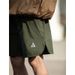 Men's Clothing Hem Arc Slit Design Functional Sports Shorts_viptrois.com