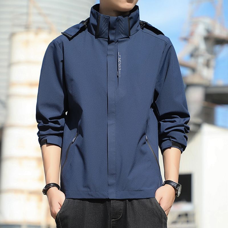 Men's Clothing Three In One Casual Jacket Waterproof Sports Jacket Men's Baseball Uniform_viptrois.com