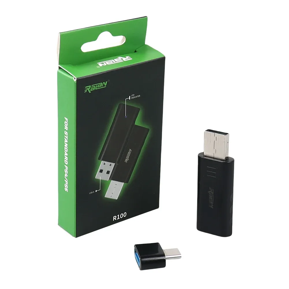 5.3 Bluetooth-Compatible Receiver Converter Wireless USB Adapter For Switch PC PS4 PS5 Gamepad_viptrois.com