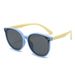 New 0014 Silicone Polarized Children's for Primary School Students Round Large Frame and Sunglasses_viptrois.com