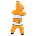 Qiletu New Spring And Autumn Flannel Single Layer Crawling Clothes For Infants And Young Children Cartoon Romper Jumpsuit_viptrois.com
