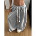 Men's Clothing Trendy Casual Women's Trousers, Foreign Trade, Loose Wide Leg, Drapey, Versatile Long Trousers_viptrois.com