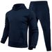 Men's Clothing Spring And Autumn 220g Solid Color Pullover Men's And Women's Sweatshirt Sports Suit Sweatshirt Suit Fleece Men's And Women's Hoodie_viptrois.com