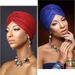 Head Wrap Cotton Chemo Maternity Cap Multi-Purpose Headscarf For Women_viptrois.com
