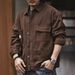 Men's Clothing Heavyweight Retro Work Shirt Autumn New Style Trendy Handsome Loose Large Size Casual Denim Jacket_viptrois.com