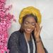 New African hot selling pure color exaggerated decorative sponge flower braid headband headband_viptrois.com
