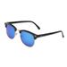 Men's Sunglasses 3016 Classic Sunglasses Retro Rice Nail Half Frame Sunglasses Trendy Fashion Color Film Reflective Glasses_viptrois.com