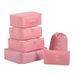 Travel Storage Bag Fashion Twill Suitcase Clothes Storage Bag Travel Underwear Storage Bag_viptrois.com