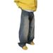 New Men's High Street Micro La Chao Brand Jeans_viptrois.com