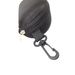 Large Pure Black Sunglasses Case Zipper EV Box Anti Pressure Anti Fall And Anti Wear Glasses Case With Hook Can Be Customized_viptrois.com
