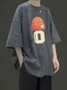 Teenage Men's Handsome Student Trend Set, And Junior High School Students Pure Cotton Short T-shirt, Summer Clothes Half_viptrois.com