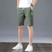 Men's Clothing Summer Thin Casual Shorts Trend Ins Loose Large Size Ice Silk Shorts Straight Sports Beach Pants_viptrois.com