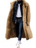 CT Hot-Selling Shearling Men's Coat Leather Wool Jacket Four Colors Eight Sizes Extra Long_viptrois.com
