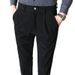 Men's Casual Trousers Autumn And Winter New Corduroy Trousers Slim Trendy Suit Trousers_viptrois.com